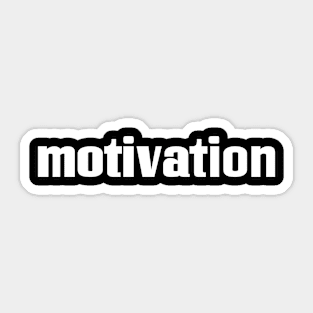 Motivation Sticker